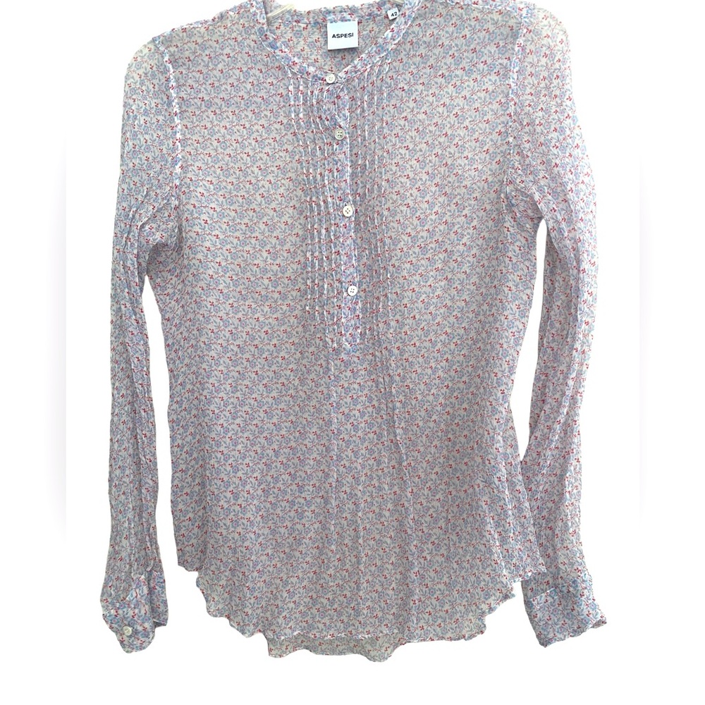 ASPESI women’s floral blouse size 42 ( US 4-6)